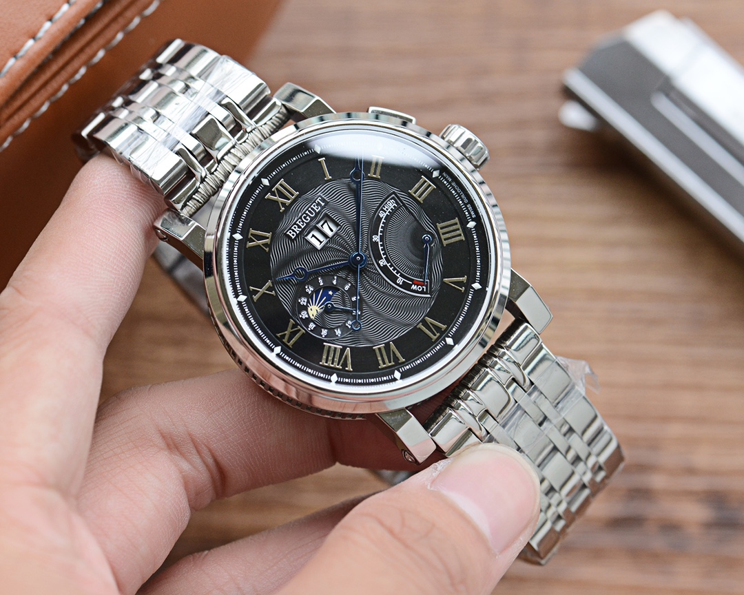 Breguet Day, Moon, and Stars Series Men’s Mechanical Wristwatch Breguet Day, Moon, and Stars Series Men’s Mechanical Wristwatch