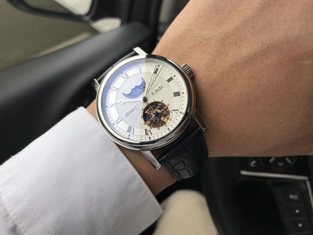 Breguet Day, Moon, and Stars Series Men’s Mechanical Wristwatch Breguet Day, Moon, and Stars Series Men’s Mechanical Wristwatch