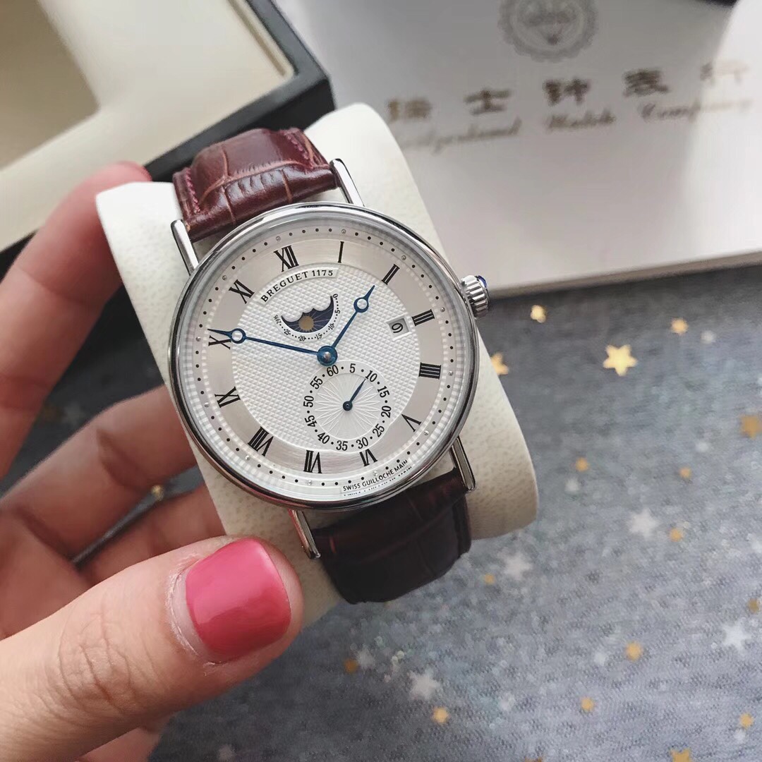 Breguet Men’s Premium Mechanical Wristwatch Breguet Men’s Premium Mechanical Wristwatch