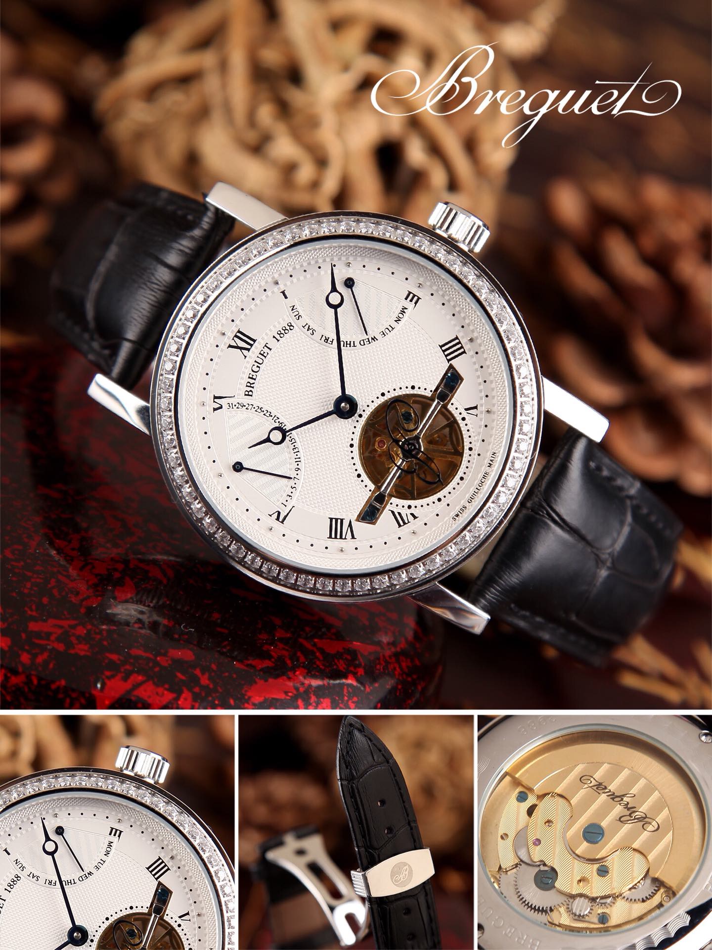 Breguet Men’s Top-Grade Wristwatch Breguet Men’s Top-Grade Wristwatch