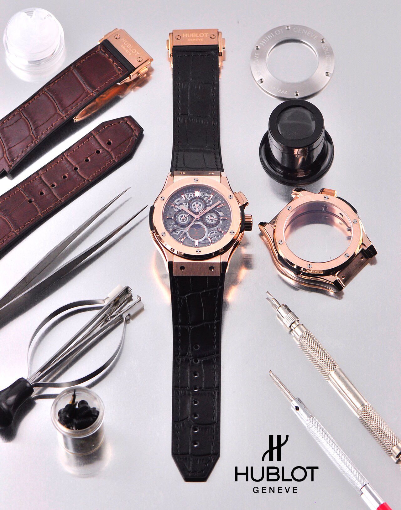 Hublot Classic Fusion Six Hands Skeleton Series Hublot Classic Fusion Six Hands Skeleton Series