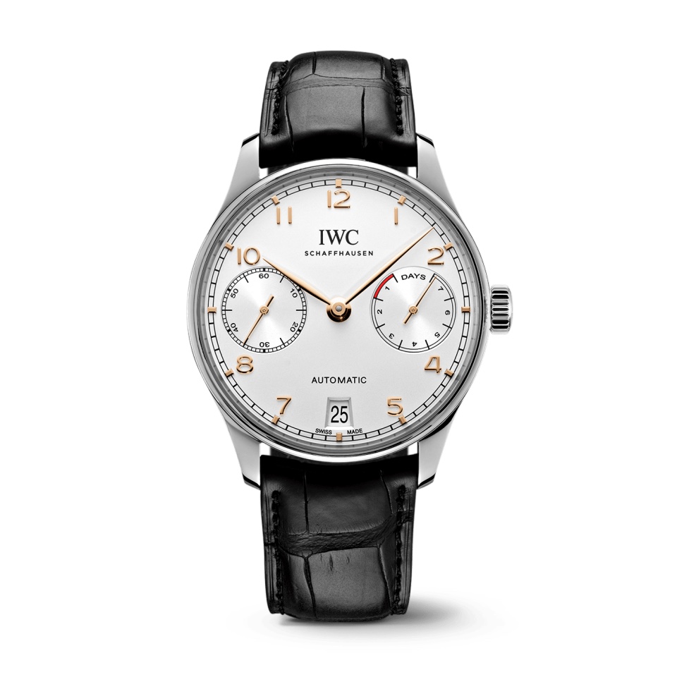 The Portuguese Series 7-Day Power Reserve Mechanical Wristwatch. The Portuguese Series 7-Day Power Reserve Mechanical Wristwatch.