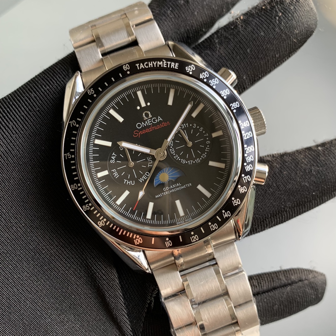 Omega Speedmaster Moonphase Chronometer 30430445201001 Automatic Mechanical Men’s Watch Omega Speedmaster Moonphase Chronometer 30430445201001 Automatic Mechanical Men’s Watch