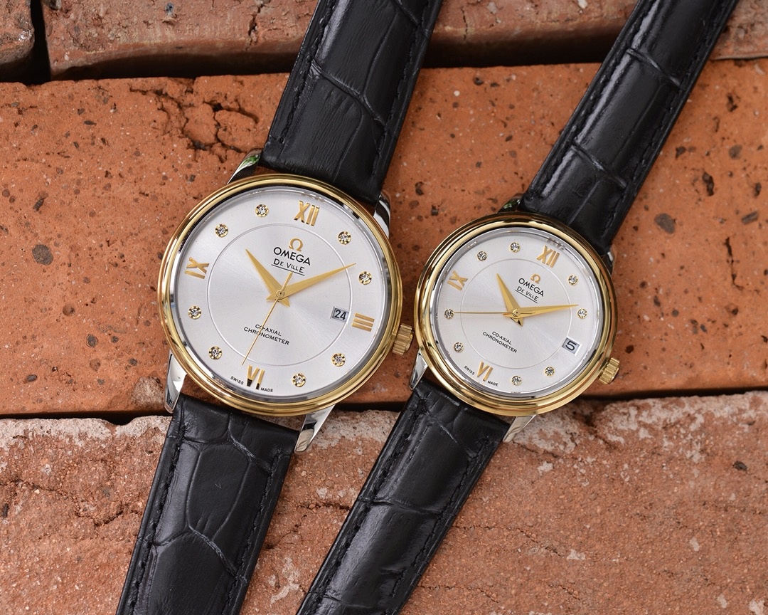 Omega De Ville Exquisite Automatic Mechanical Couple’s Watch Omega De Ville Exquisite Automatic Mechanical Couple’s Watch