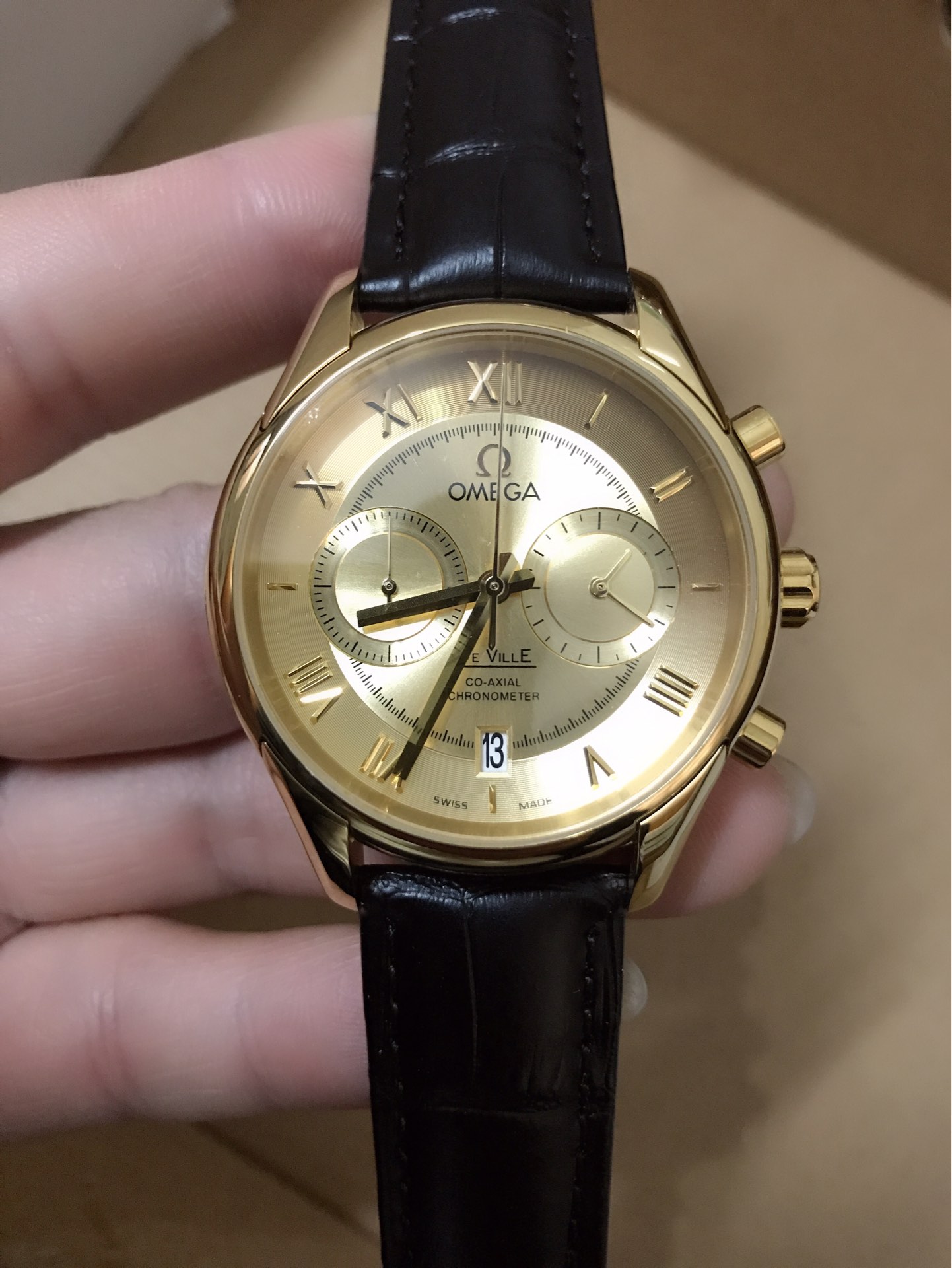 Omega De Ville Series Automatic Co-Axial Chronometer Men’s Watch Omega De Ville Series Automatic Co-Axial Chronometer Men’s Watch