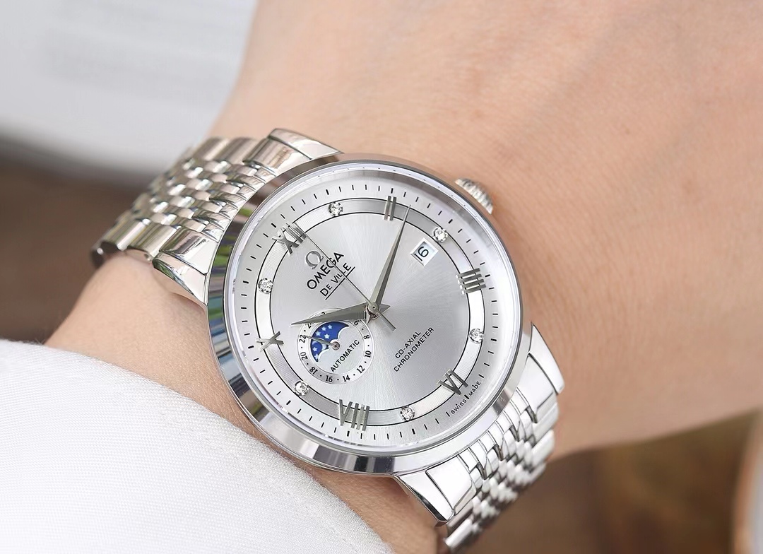 Omega De Ville Co-Axial Chronograph Automatic Mechanical Men’s Watch Omega De Ville Co-Axial Chronograph Automatic Mechanical Men’s Watch