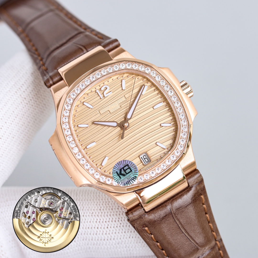 Patek Philippe Elegant Parrot Spiral Strap Women’s Watch PP7118 Patek Philippe Elegant Parrot Spiral Strap Women’s Watch PP7118
