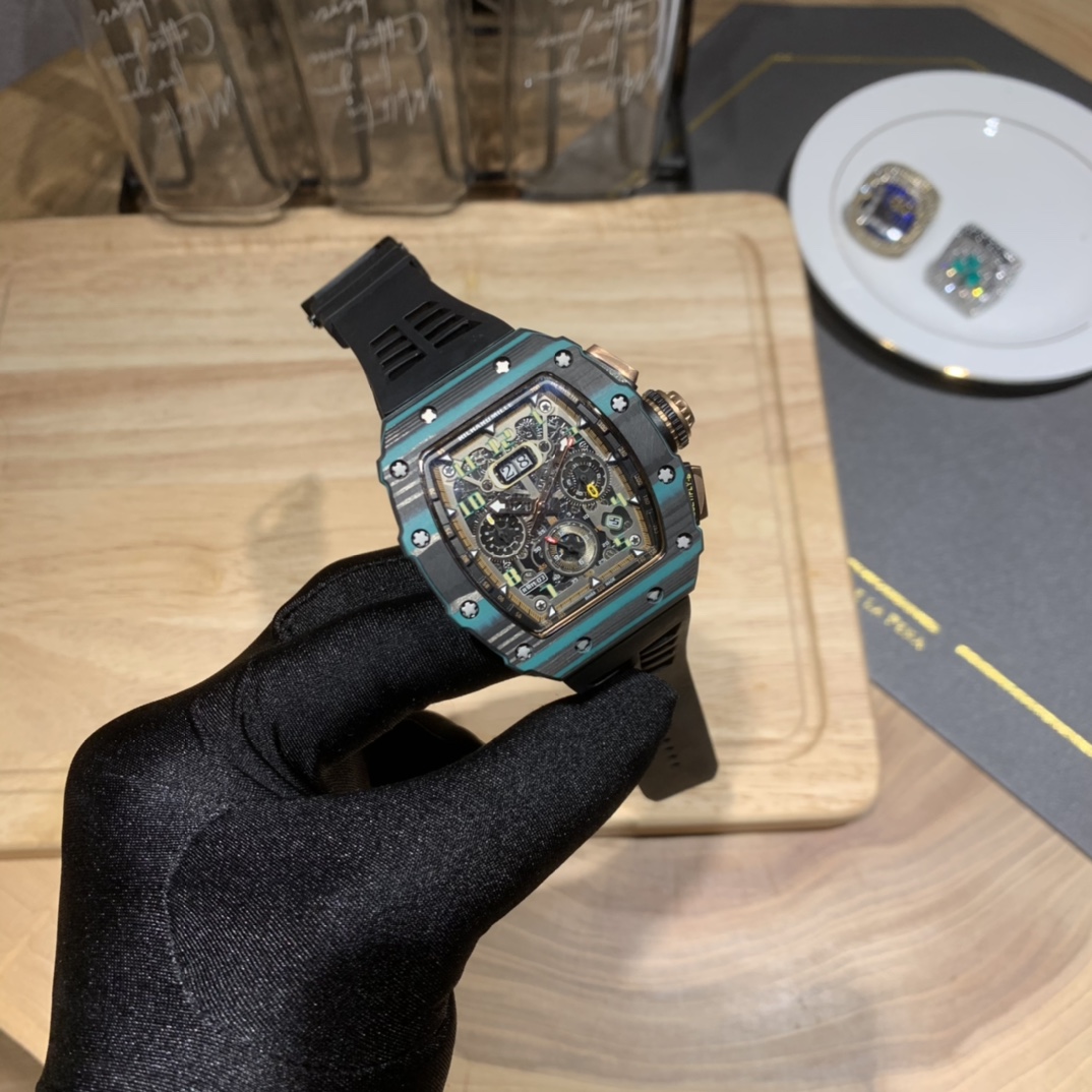 Richard Mille RM11-03 Carbon Fiber Men’s Collection Watch Richard Mille RM11-03 Carbon Fiber Men’s Collection Watch