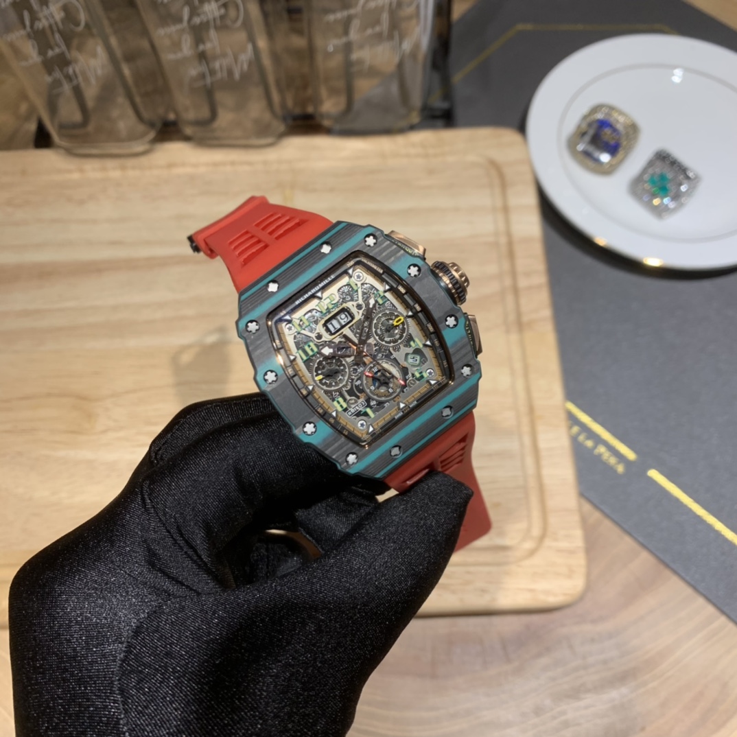 Richard Mille RM11-03 Carbon Fiber Men’s Collection Watch Richard Mille RM11-03 Carbon Fiber Men’s Collection Watch