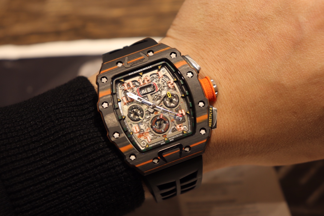 Richard Mille Men’s Collection RM11-03 Carbon Fiber Series Watch Richard Mille Men’s Collection RM11-03 Carbon Fiber Series Watch