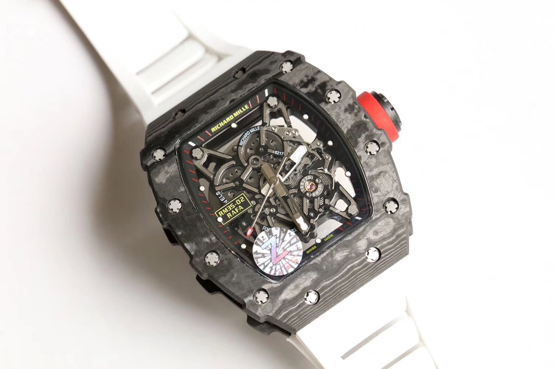 Richard Mille RM35-02 Full Carbon Fiber Series Watch Richard Mille RM35-02 Full Carbon Fiber Series Watch