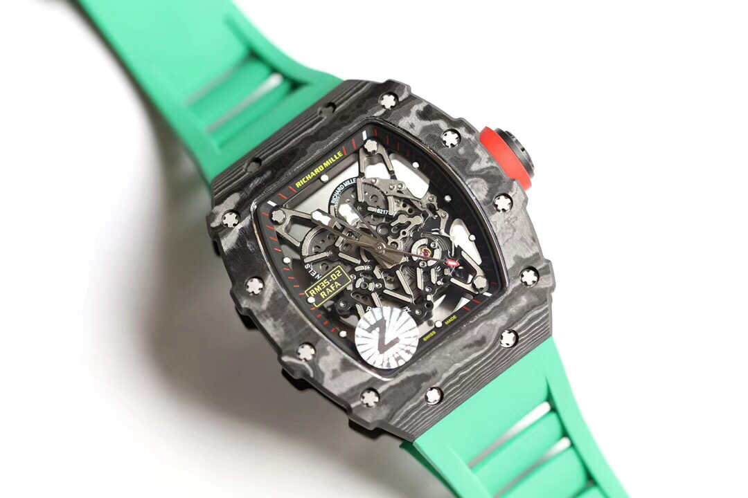 Richard Mille RM35-02 Full Carbon Fiber Series Watch Richard Mille RM35-02 Full Carbon Fiber Series Watch