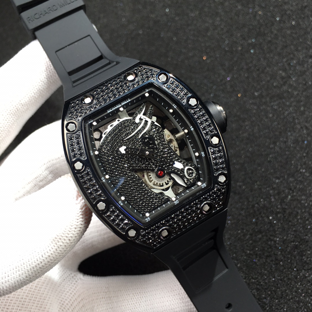 RICHARD MILLE RM052-02 Tourbillon Diamond Watch RICHARD MILLE RM052-02 Tourbillon Diamond Watch