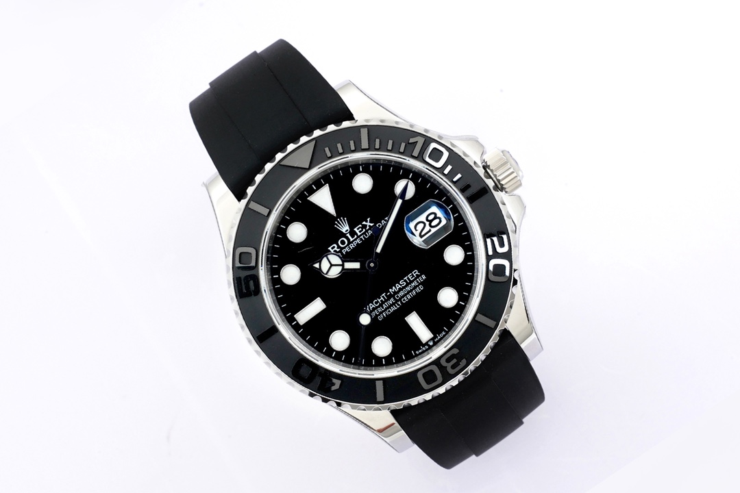 The Rolex Yacht-Master 42mm Series M226659-0002 with a black dial The Rolex Yacht-Master 42mm Series M226659-0002 with a black dial
