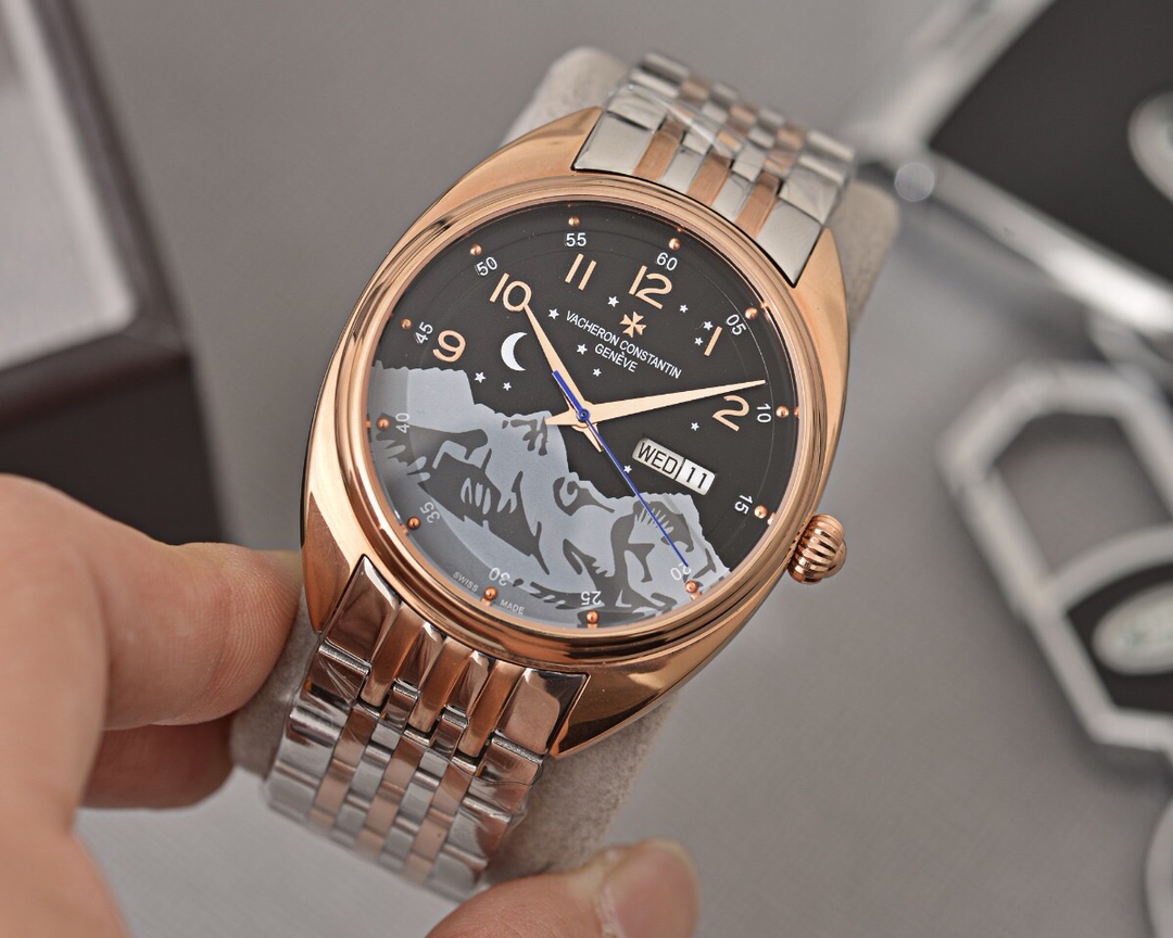 Vacheron Constantin Celestia 41 Steel Bracelet Fine Men’s Watch Vacheron Constantin Celestia 41 Steel Bracelet Fine Men’s Watch