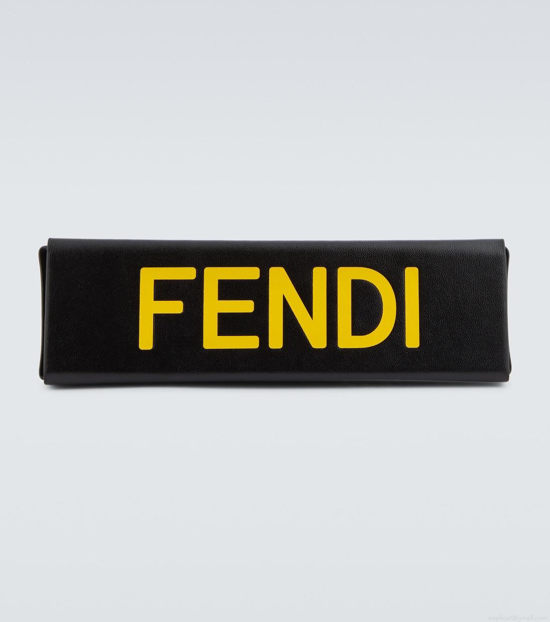 FendiFF round glasses FendiFF round glasses