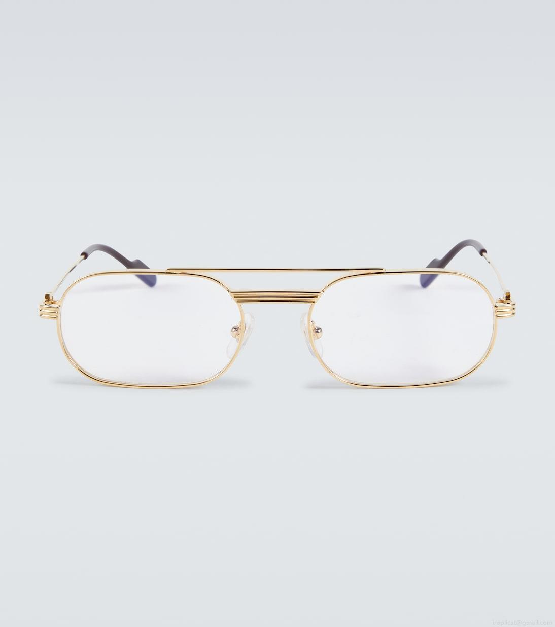Cartier Eyewear CollectionException rectangular glasses Cartier Eyewear CollectionException rectangular glasses