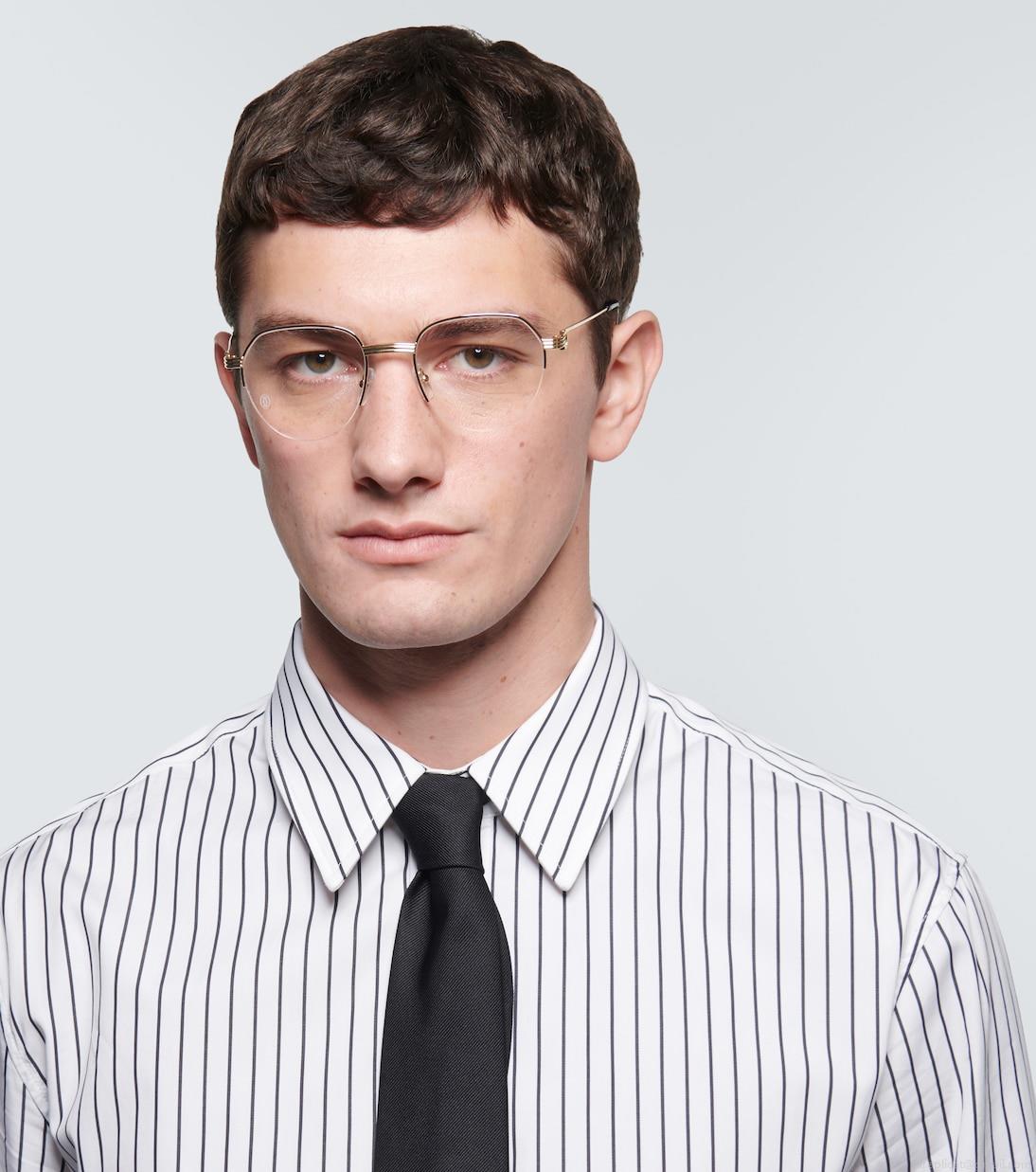 Cartier Eyewear CollectionRound glasses Cartier Eyewear CollectionRound glasses