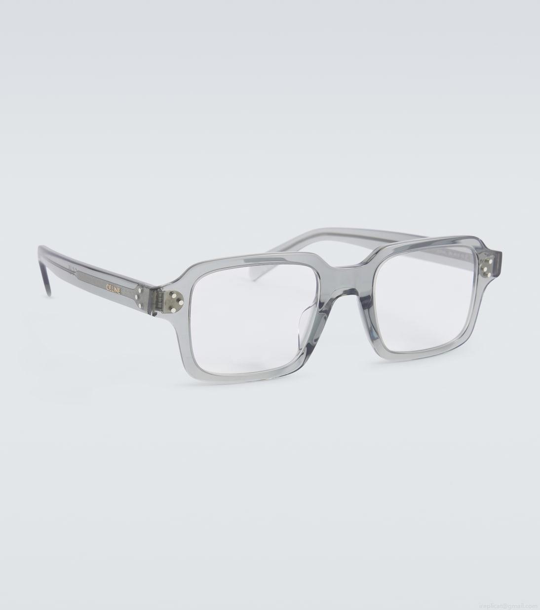 Celine EyewearBold 3 Dots square glasses Celine EyewearBold 3 Dots square glasses