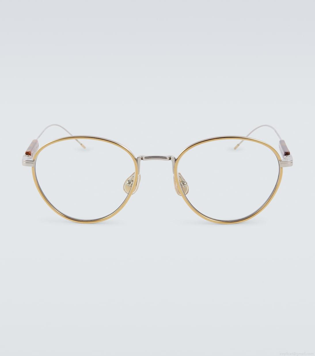 Brunello Cucinellix Oliver Peoples round glasses