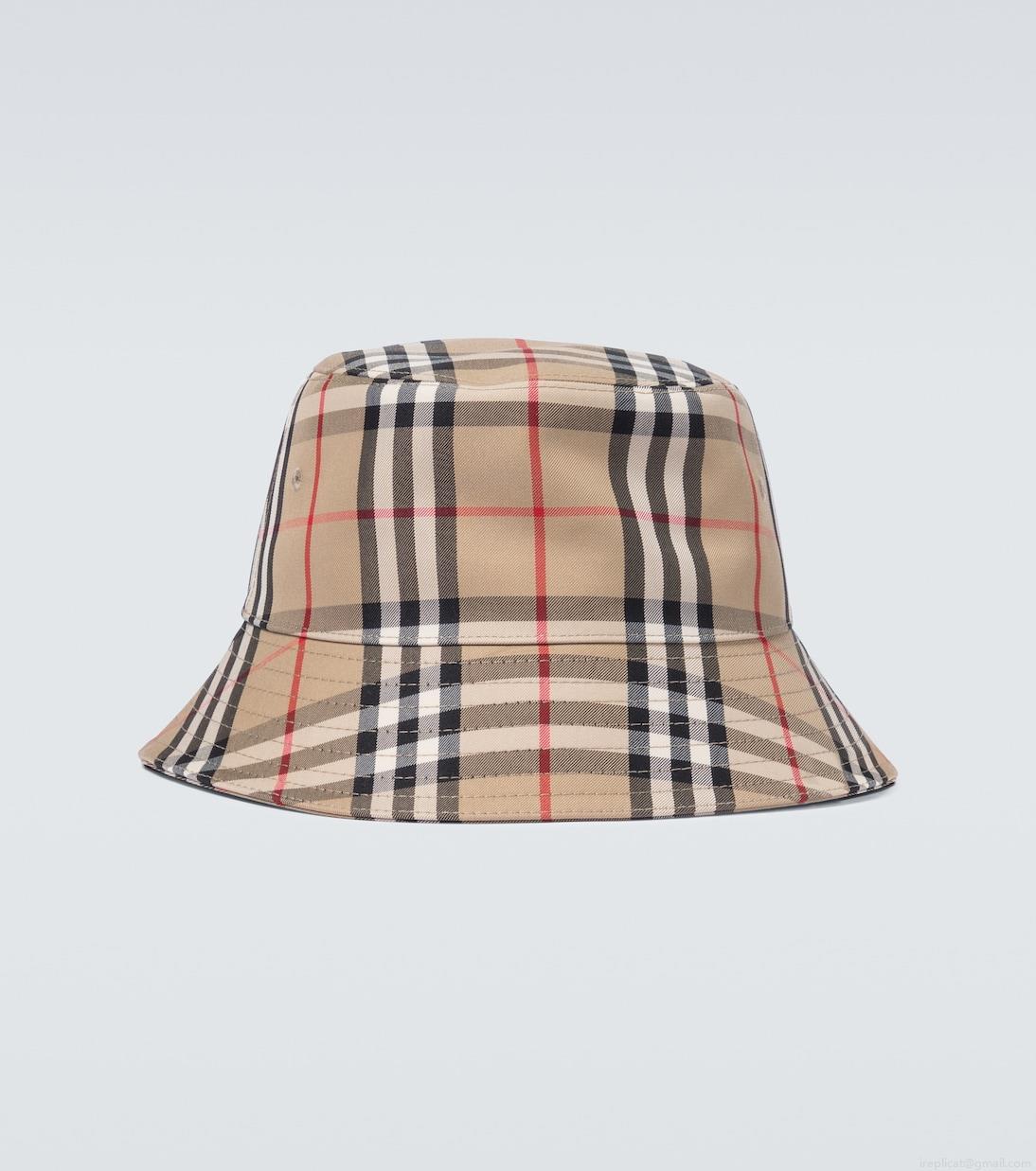 BurberryVintage check bucket hat