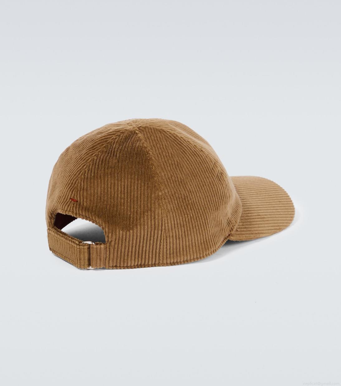 Loro PianaCorduroy baseball cap Loro PianaCorduroy baseball cap