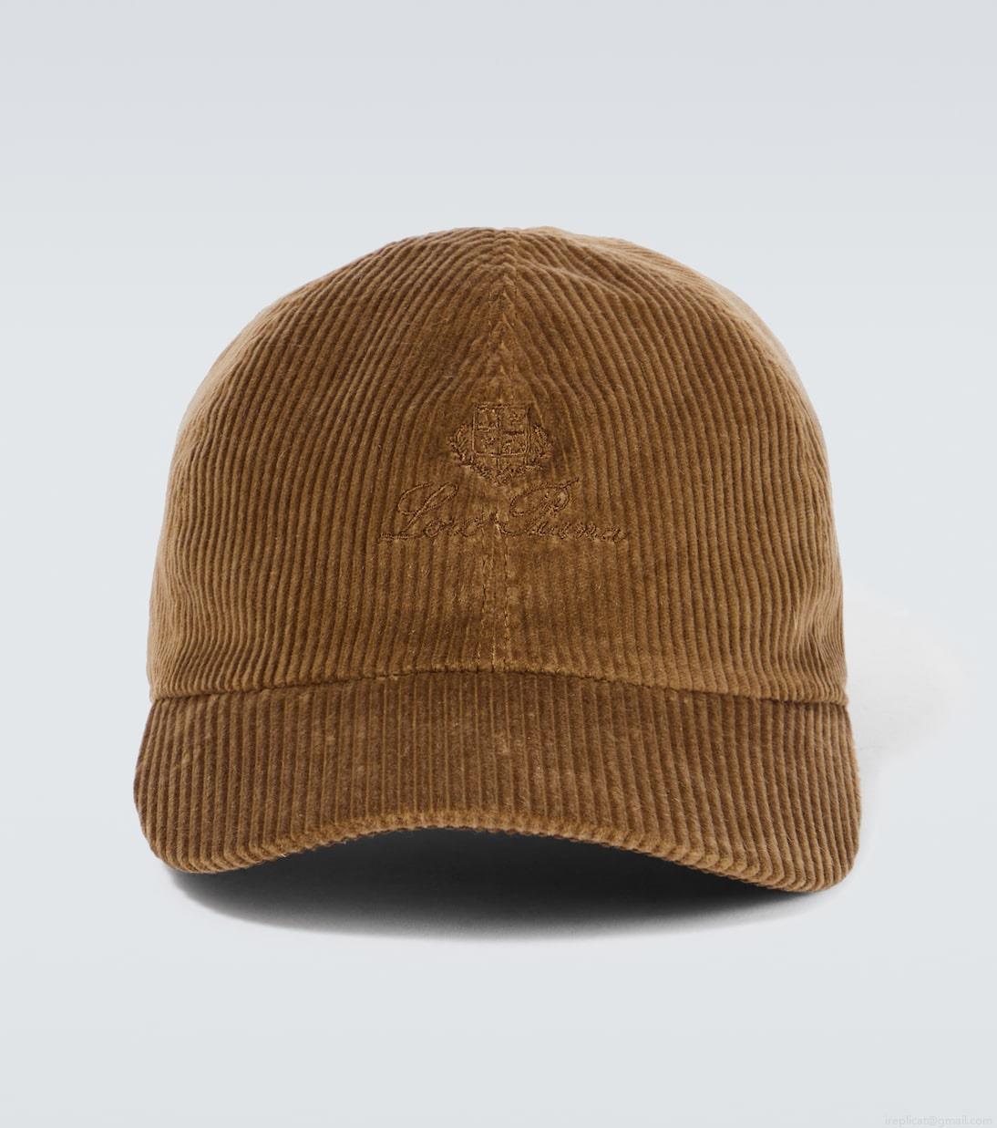 Loro PianaCorduroy baseball cap Loro PianaCorduroy baseball cap