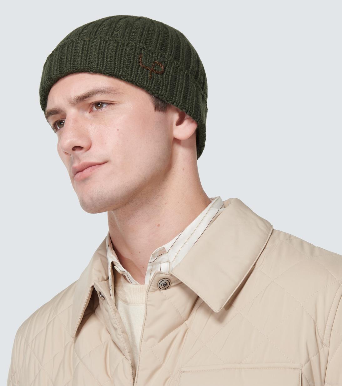 Loro PianaRibbed-knit cashmere beanie Loro PianaRibbed-knit cashmere beanie