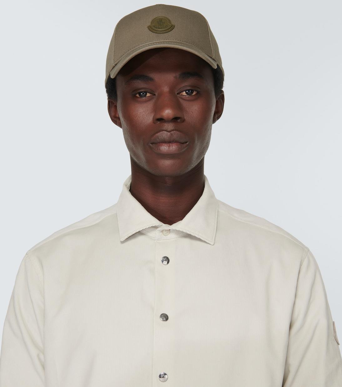 MonclerLogo cotton baseball cap MonclerLogo cotton baseball cap