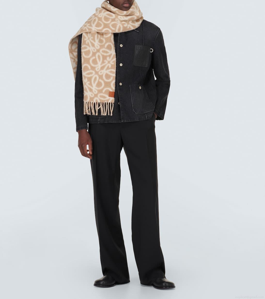 LoeweAnagram scarf LoeweAnagram scarf