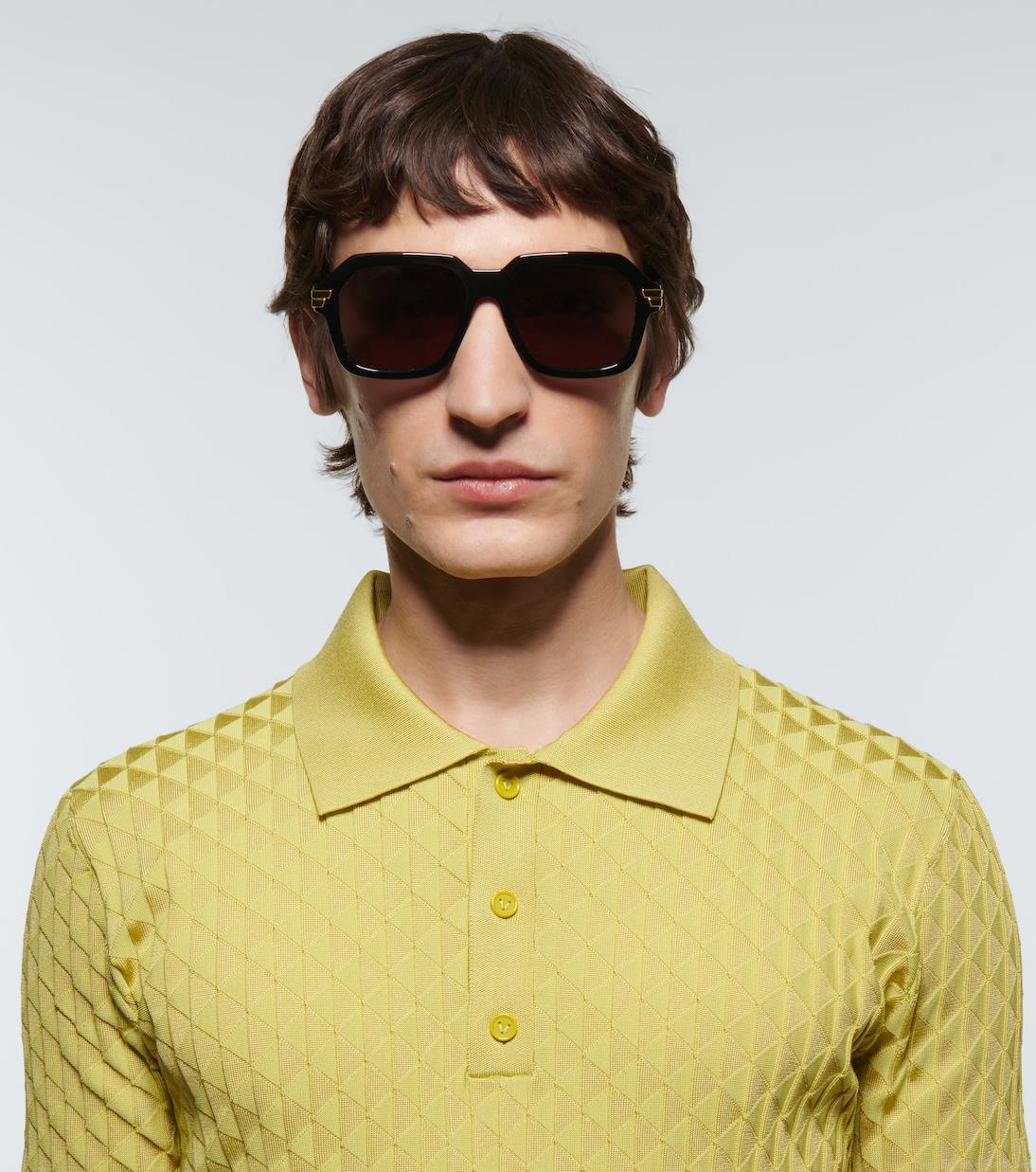 Bottega VenetaAcetate frame sunglasses Bottega VenetaAcetate frame sunglasses