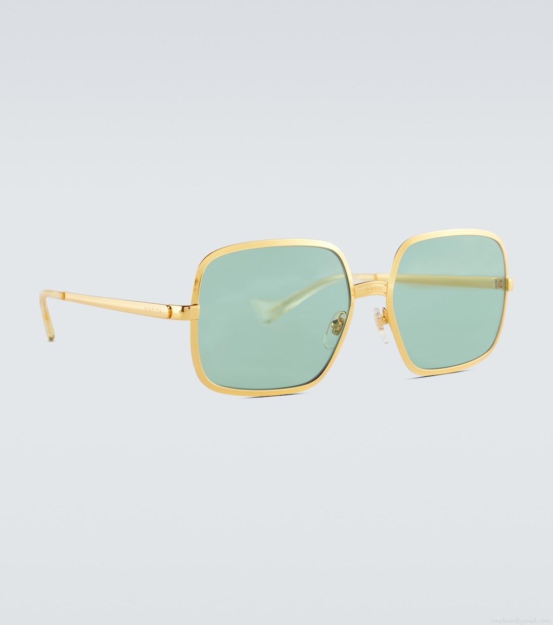 GucciSquare-frame metal sunglasses GucciSquare-frame metal sunglasses
