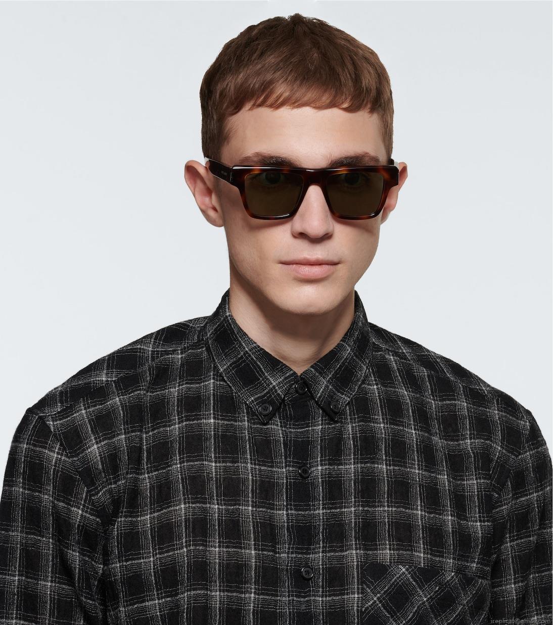 Saint LaurentSquare-frame acetate sunglasses Saint LaurentSquare-frame acetate sunglasses