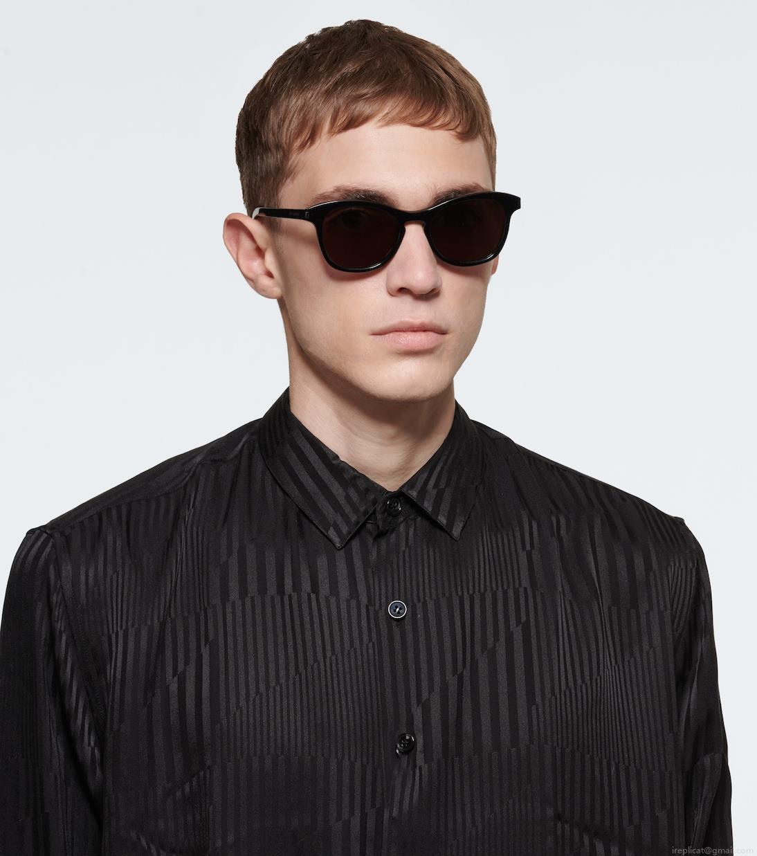 Saint LaurentRound-frame acetate sunglasses Saint LaurentRound-frame acetate sunglasses