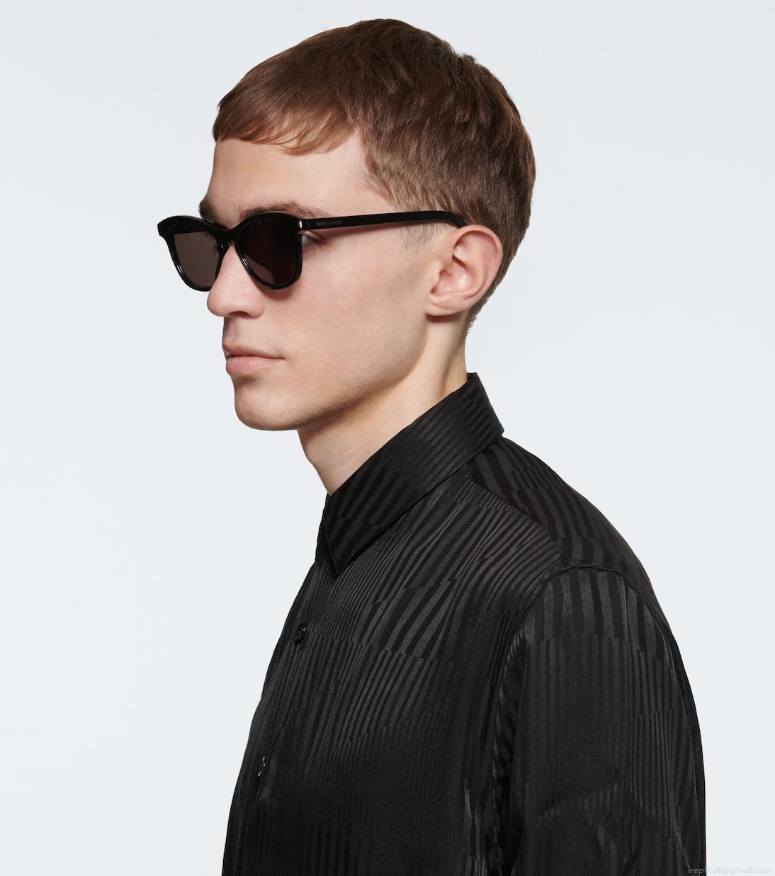 Saint LaurentRound-frame acetate sunglasses Saint LaurentRound-frame acetate sunglasses