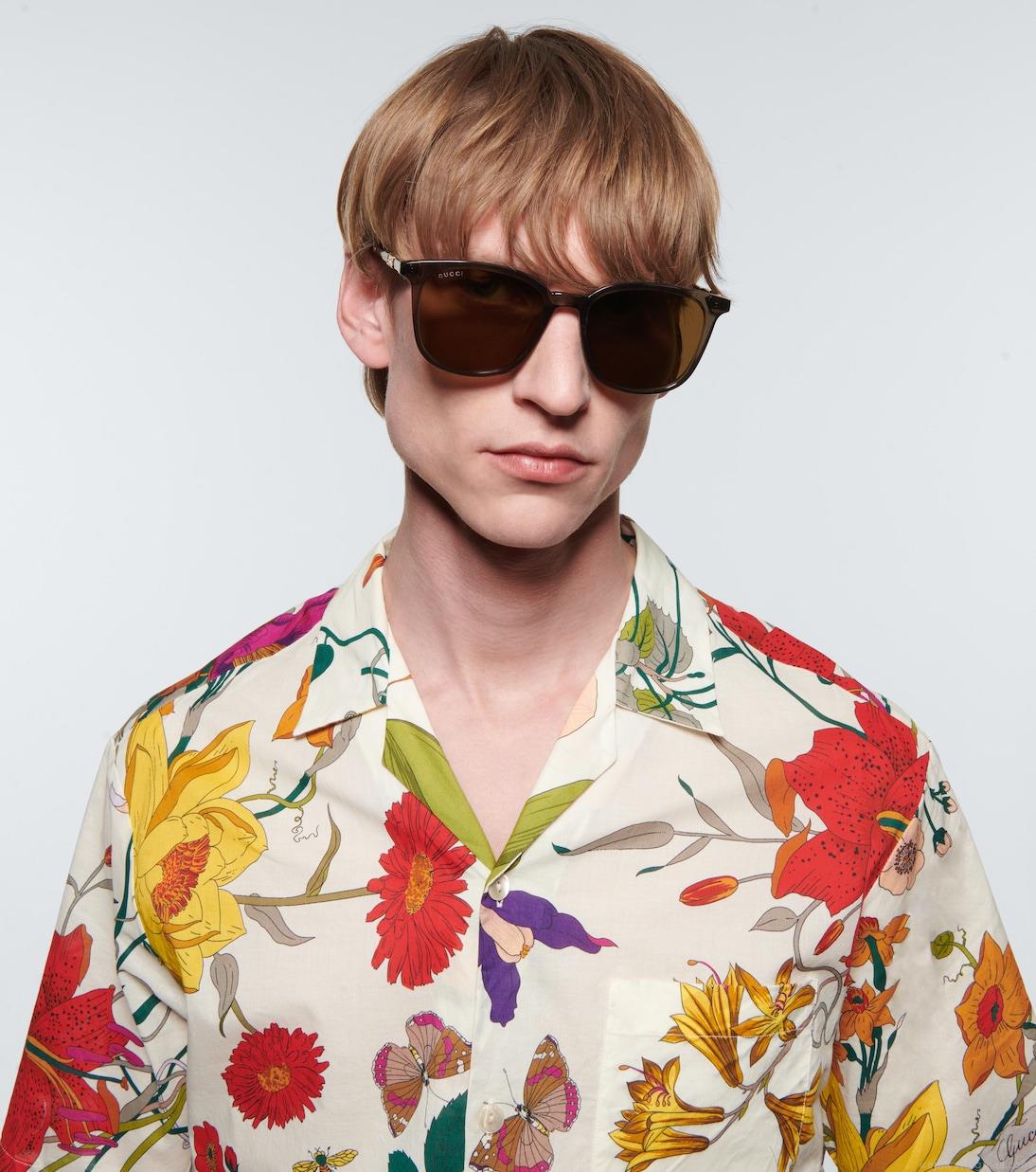 GucciSquare-frame acetate sunglasses GucciSquare-frame acetate sunglasses