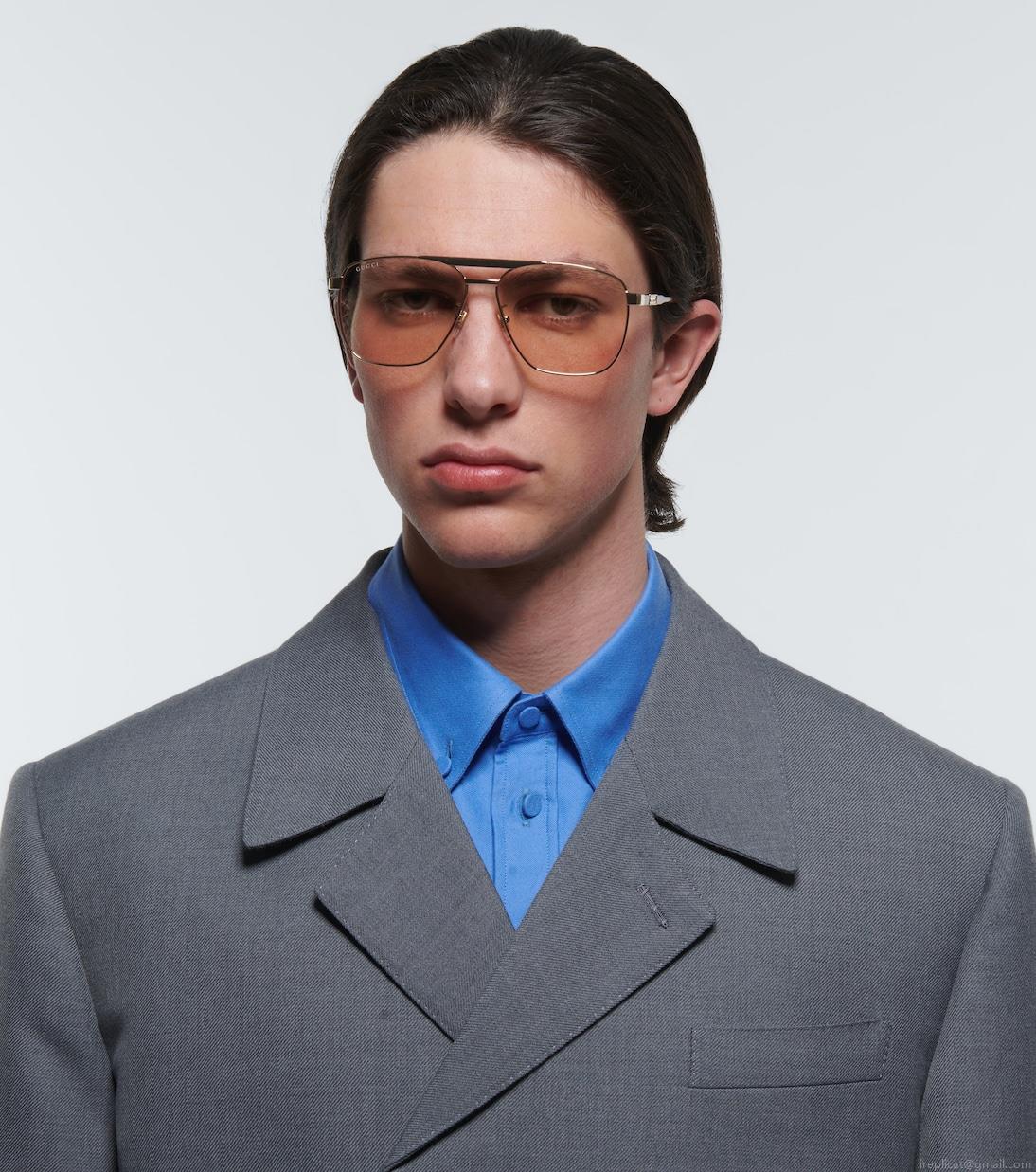 GucciMetal aviator sunglasses GucciMetal aviator sunglasses