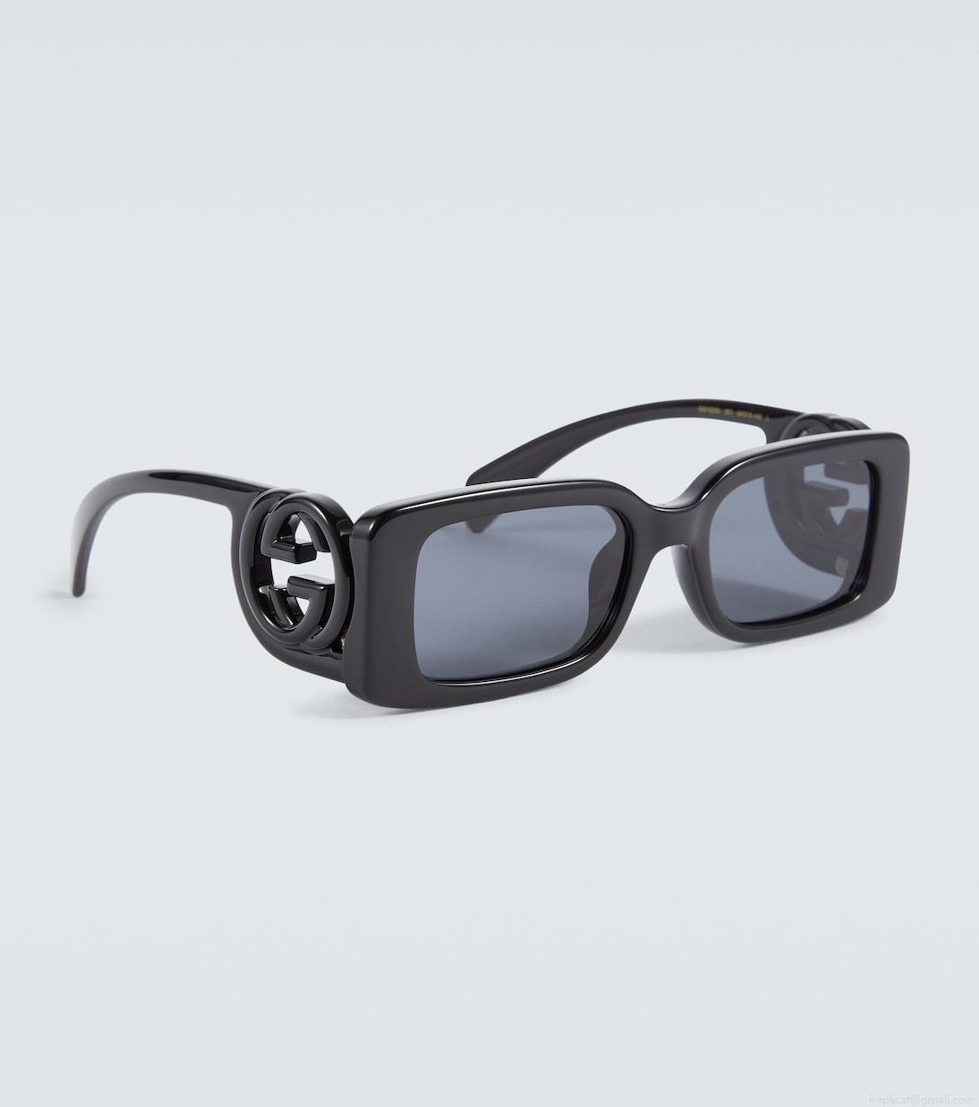 GucciLogo rectangular sunglasses GucciLogo rectangular sunglasses