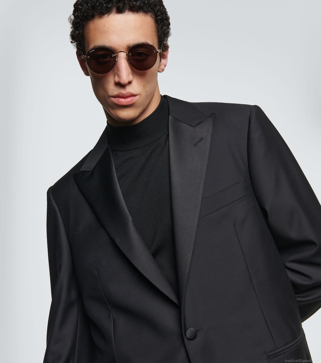 Cartier Eyewear CollectionSignature C de Cartier round sunglasses Cartier Eyewear CollectionSignature C de Cartier round sunglasses