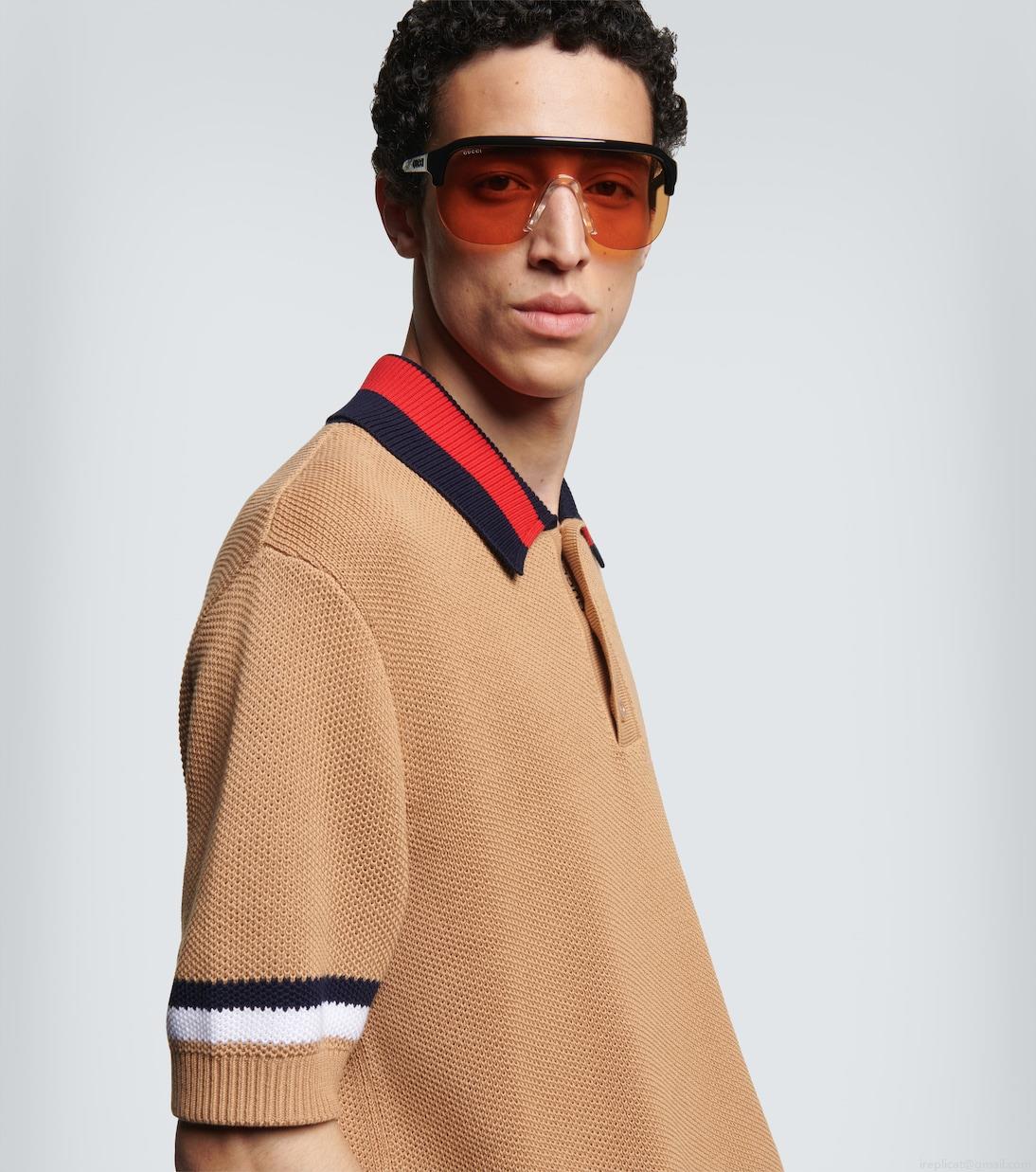 GucciFashion Show flat-top sunglasses GucciFashion Show flat-top sunglasses