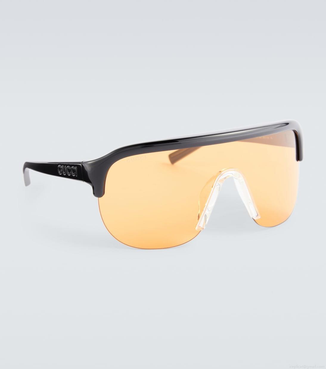 GucciFashion Show flat-top sunglasses GucciFashion Show flat-top sunglasses