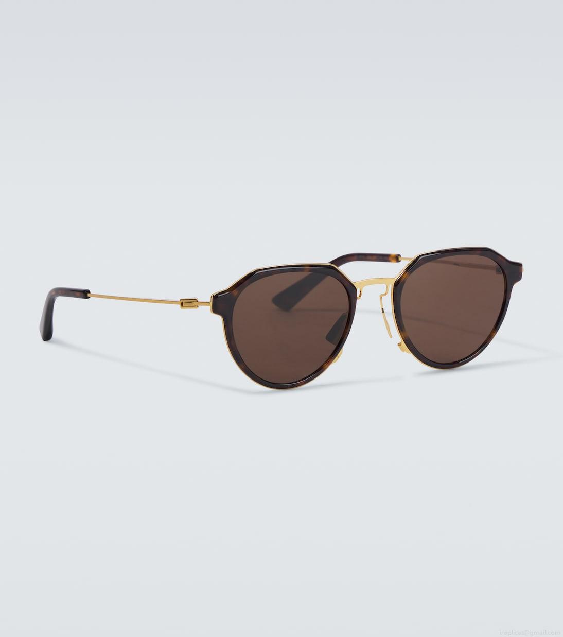 Bottega VenetaPanthos round sunglasses Bottega VenetaPanthos round sunglasses