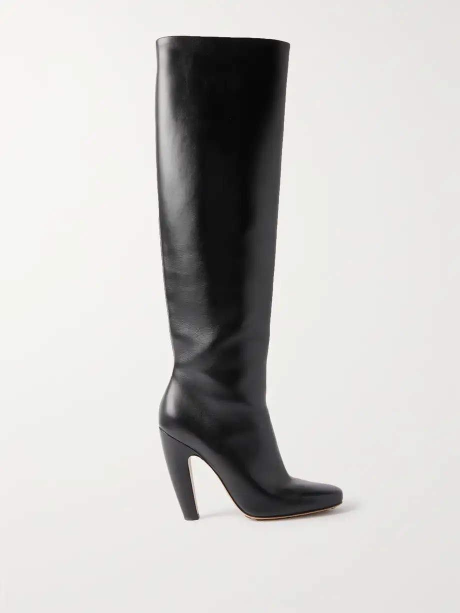 Veneta leather knee boots Veneta leather knee boots