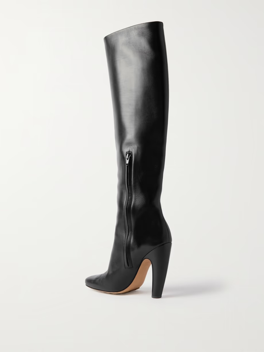 Veneta leather knee boots Veneta leather knee boots