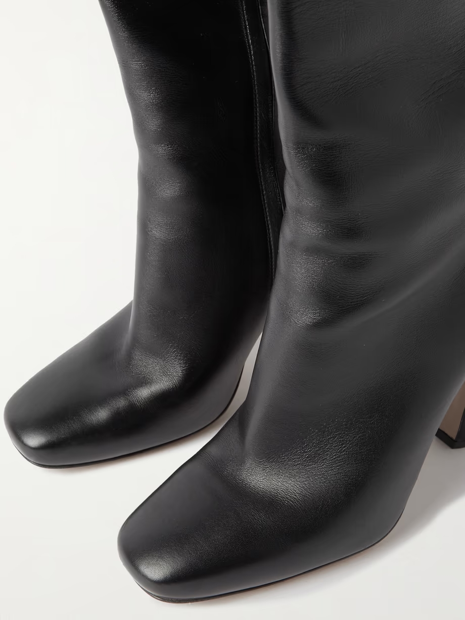 Veneta leather knee boots Veneta leather knee boots