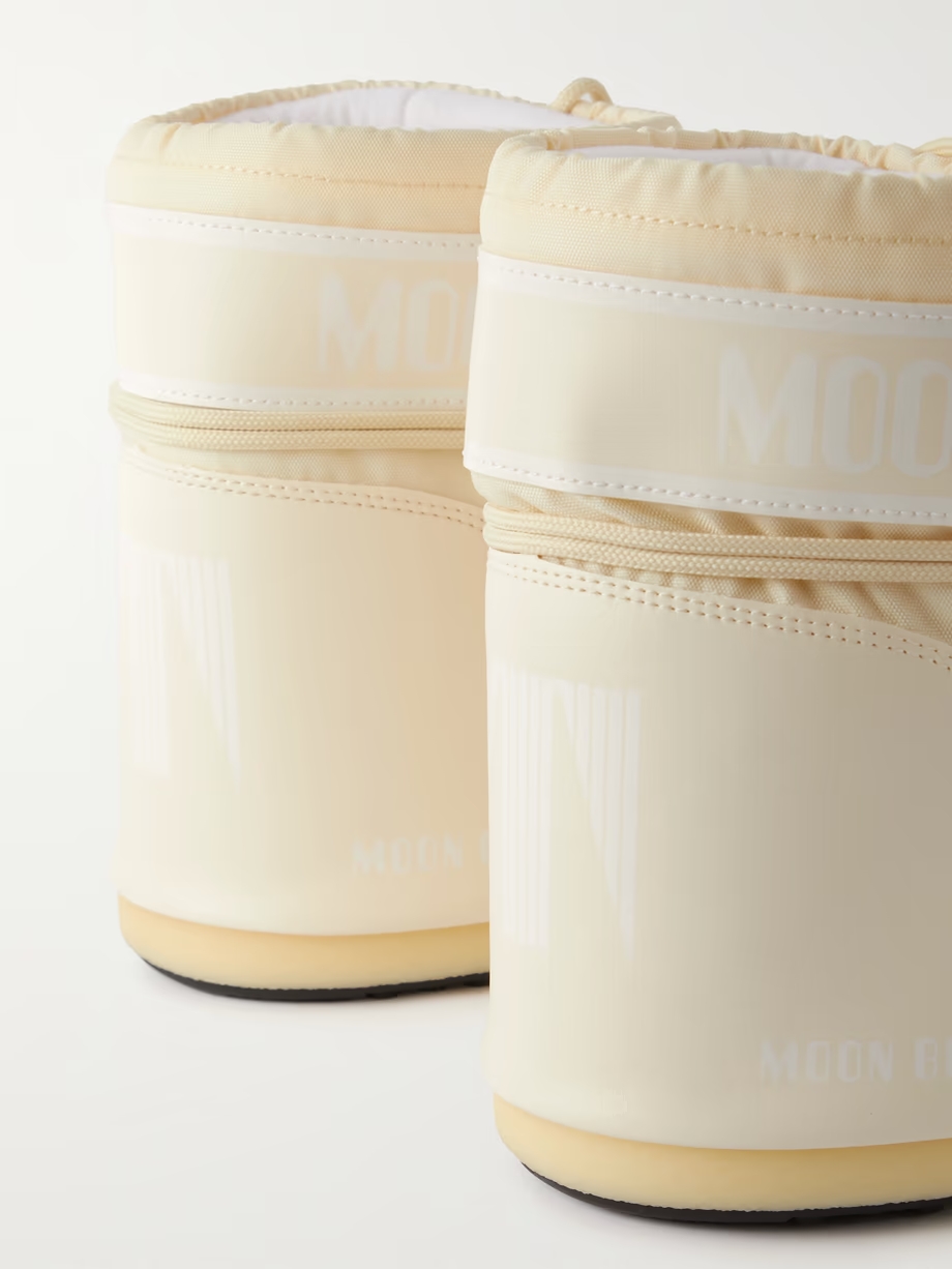 Icon Low shell and faux leather snow boots Icon Low shell and faux leather snow boots