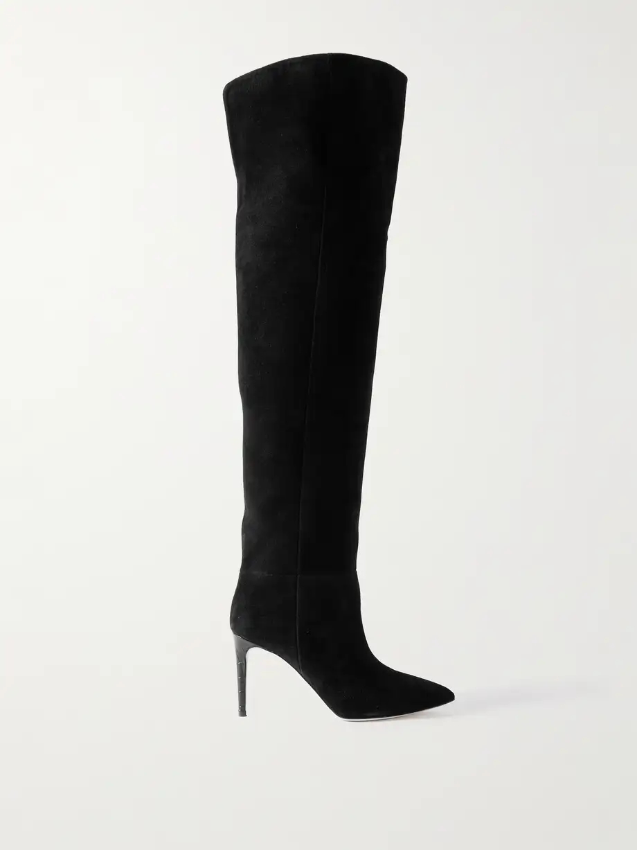 Stiletto 85 suede over-the-knee boots Stiletto 85 suede over-the-knee boots