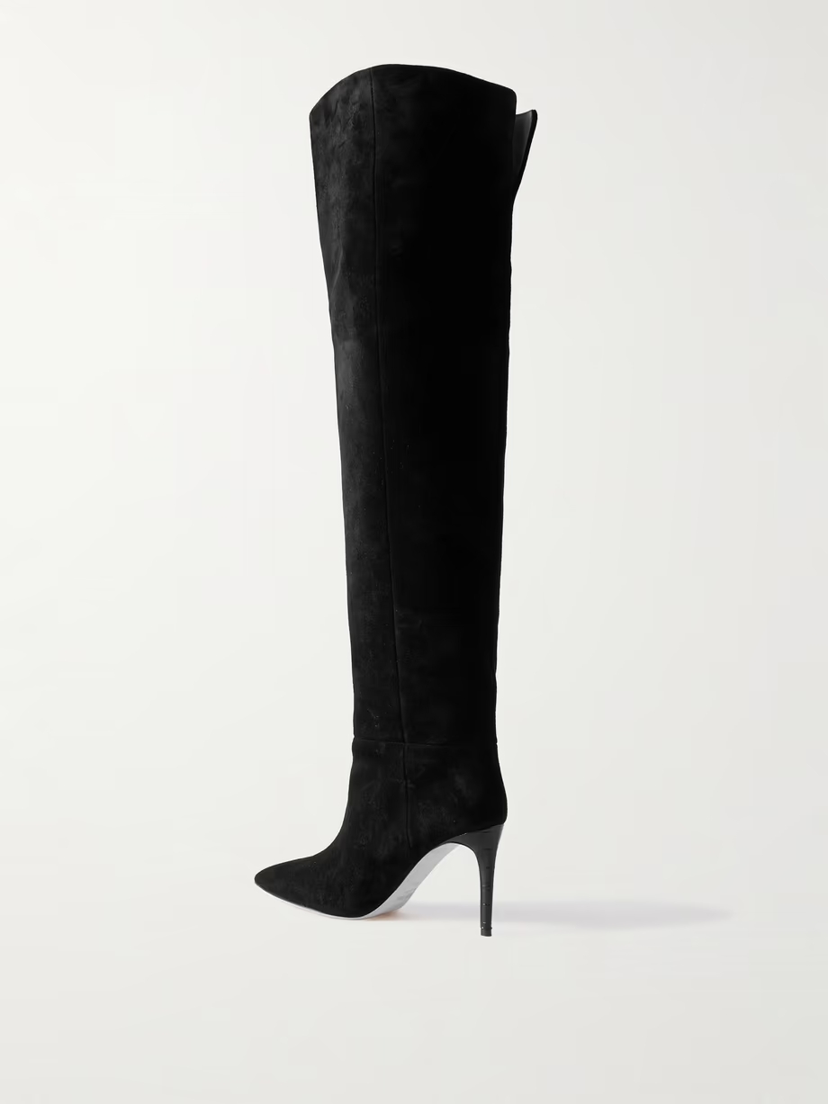 Stiletto 85 suede over-the-knee boots Stiletto 85 suede over-the-knee boots