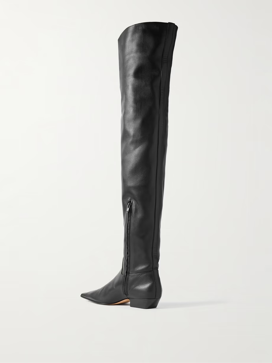 Marfa leather over-the-knee boots Marfa leather over-the-knee boots