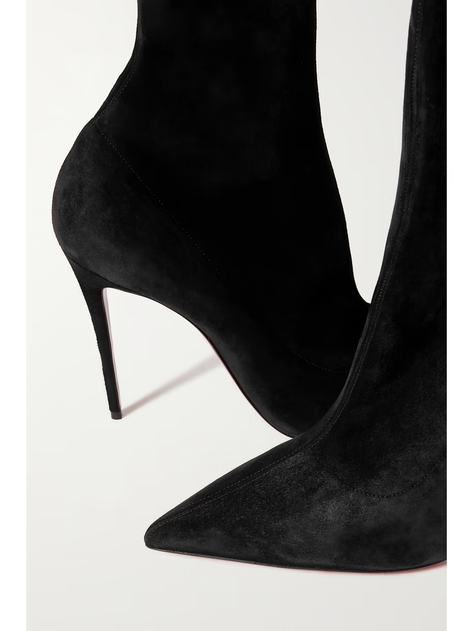 Kate Botta Alta stretch-suede over-the-knee boots Kate Botta Alta stretch-suede over-the-knee boots